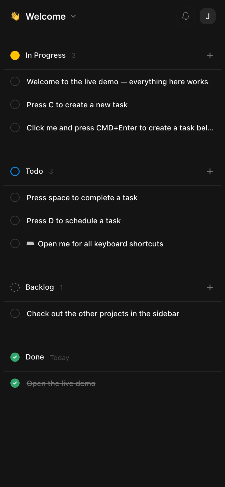 The Dooit app on a phone