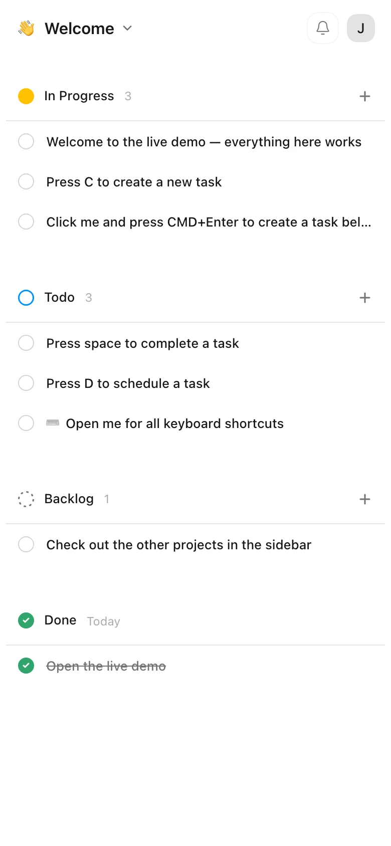 The Dooit app on a phone
